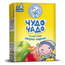 Сік Чудо-Чадо яблучно-персиковий з м’якоттю для дітей з 4-ох місяців 200мл